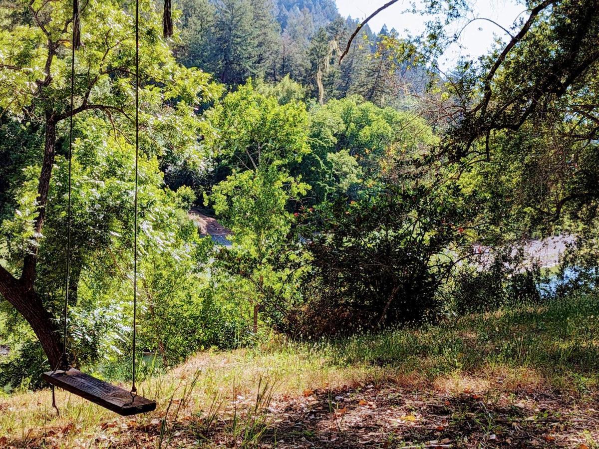 Rivers Breeze Relaxing Riverside Cabin With Private Suite Kayaks Healdsburg Exteriér fotografie