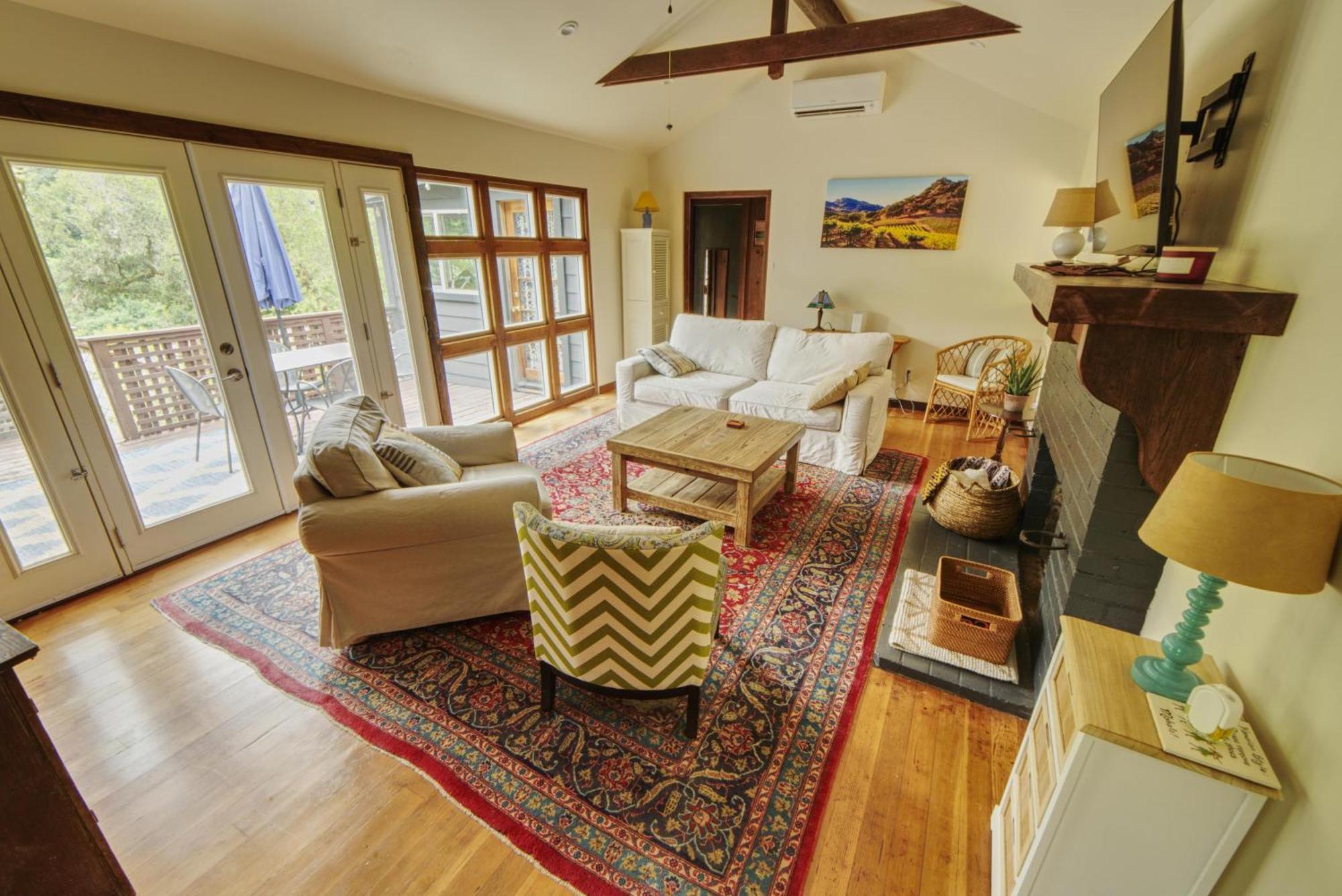 Rivers Breeze Relaxing Riverside Cabin With Private Suite Kayaks Healdsburg Exteriér fotografie